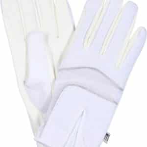 Catago Fir-Tech Ness Sommer Ridehandsker, Hvid - STR 6,5