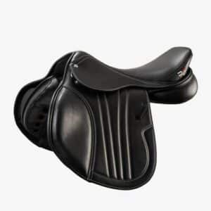 Premier Equine Chamonix Close Contact læder spring sadel - Sort