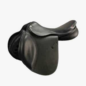 Premier Equine Lyon Close Contact læder spring sadel - Sort