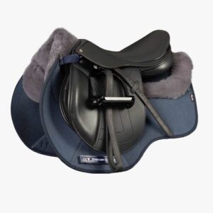 Premier Equine Prideaux Synthetic Close Contact spring sadel - Sort