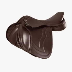 Premier Equine Sautiller Synthetic Close Contact spring sadel - Brun