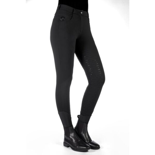 HKM Comfort Keep Warm Heating Ridebukser - STR 38 - NAVY