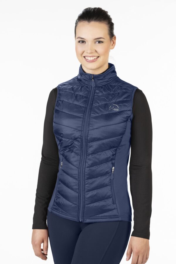 HKM ridevest Basel Blå