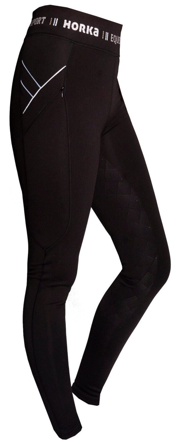 Horka Tights med fullgrip i Sort model Jubilee