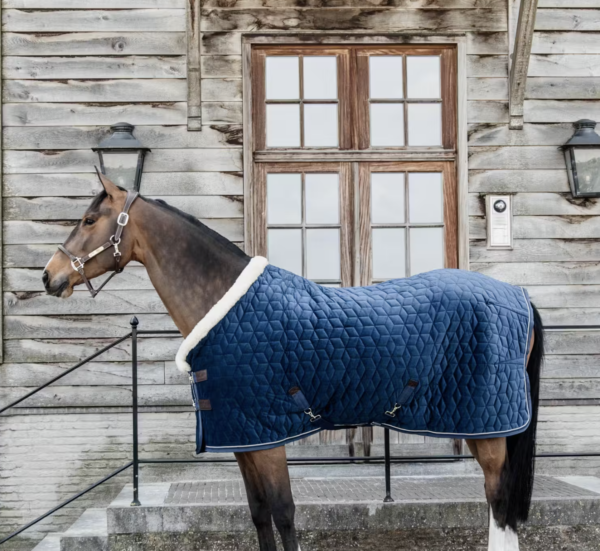 Kentucky Velvet Show Rug, 160 gram - Navy - 145 CM