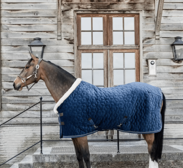 Kentucky Velvet Show Rug, 160 gram - Navy - 155 CM