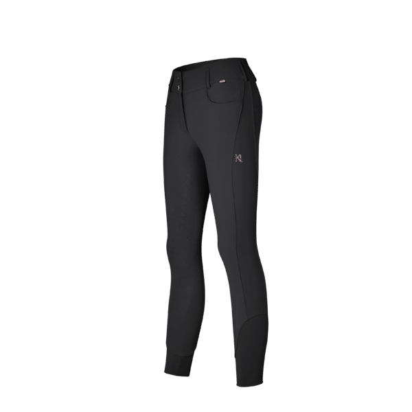 Kingsland Kira H-Shape Regular Ridebukser - Sort - STR 36