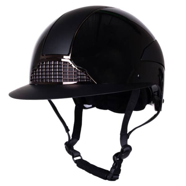 QHP RIDEHJELM MIAMI POLO VISOR - SORT - S (55-57)