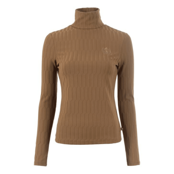 CAVALLO BLUSE CAVALLELA - DARK CARAMEL - 38