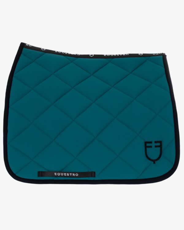 Equestro Black Line Dressur Underlag, Petrol - FULL