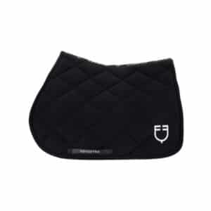 Equestro Black Line Spring Underlag, Sort/Hvid - PONY