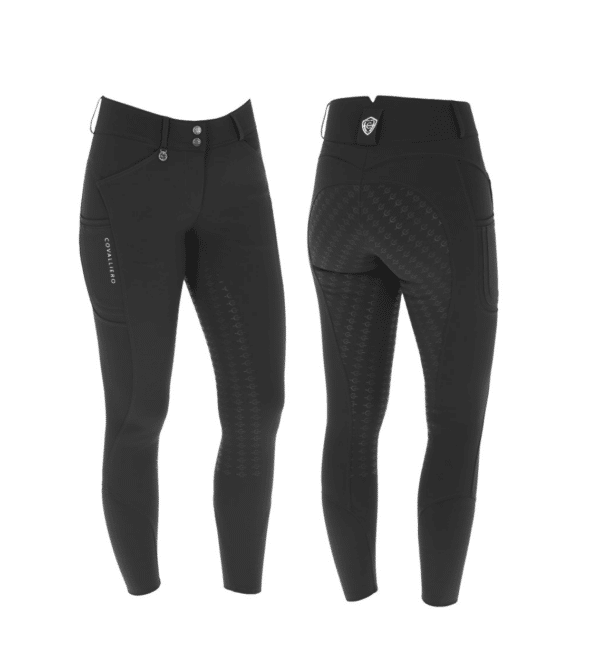 Covalliero Premium Ridebukser - STR 36 - SORT