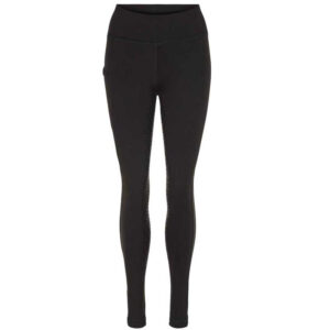Equipage - Jenny vintertights med fullgrip - Sort / XS