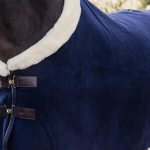 Kentucky - Fleecedækken, Fleece rug show "heavy" - Navy / 145cm