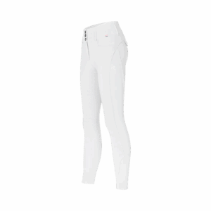Kingsland - Dame ridebukser, F-grip, Kimi - Hvid - 34 / Hvid