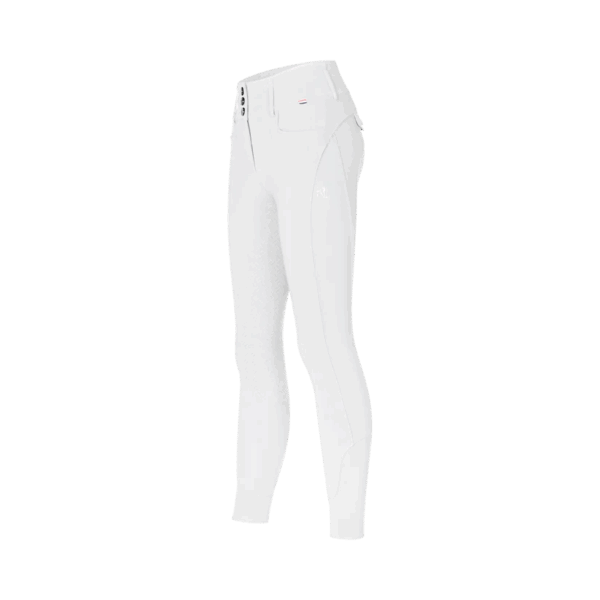 Kingsland - Dame ridebukser, F-grip, Kimi - Hvid - 34 / Hvid