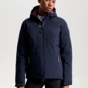 Tommy Hilfiger, Dame, vinter ridejakke, London, blå - S