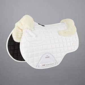 Premier Equine Atlantis CC Satin spring underlag - Hvid/natur merino