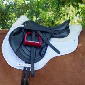 Premier Equine European CC Merino spring underlag - Hvid/Natur