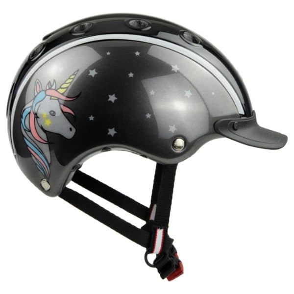 Casco Nori ridehjelm til børn - enhjørning - XS
