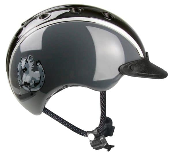 Casco Nori ridehjelm til børn - hestesko - S