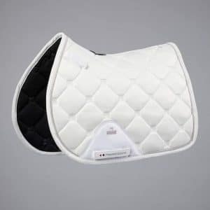 Premier Equine Saltare Close Contact sadelunderlag - Spring - Hvid