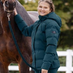 ELT Ohio Performance Junior Vinter Jakke - Petrol Blue - STR 146/152