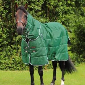 Premier Equine Hydra 200g stalddækken - Grøn - 5,0" - 115cm