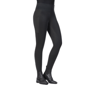 HKM Cosy Style ridetights til børn - Sort, 134/140