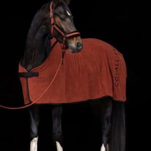 Covalliero Fleecetæppe - 155 CM - SORT