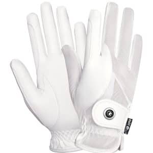 Fairplay Aris Junior Ridehandsker - Hvid - 12 ÅR