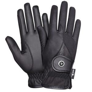 Fairplay Aris Junior Ridehandsker - Sort - 12 ÅR