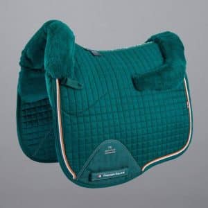 Premier Equine European CC Merino dressurunderlag - Grøn/Grøn