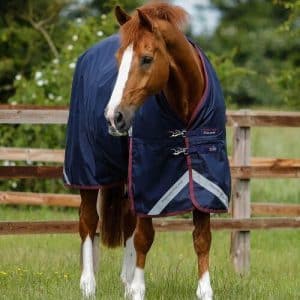 Premier Equine Titan 200 Original Turnout dækken - Navy - 5,6" (125cm)