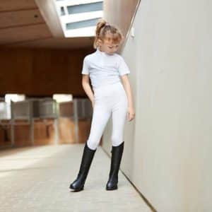 Equipage Molly Junior Tights, Hvid - STR 116