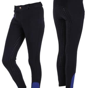 Junior ridebukser med full grip - 176
