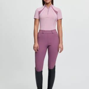 LeMieux SS26 Young Rider Mia Mesh kortærmet - Fondant
