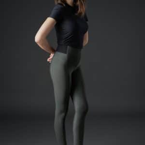 Catago - Dame tights, Aroy tights med bæltestropper, fullgrip, Forest - Forest / XS
