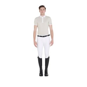 Equestro Herre ridebukser, Caspar - 44 / WHITE
