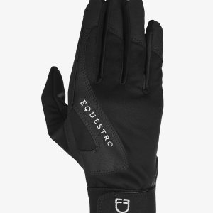 Equestro - vinter ridehandsker - XS / BLACK