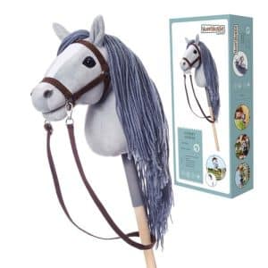 HOPPIHORSE kæphest A4 - Grå