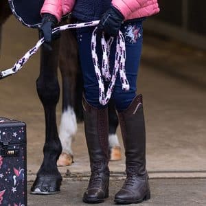 Imperial Riding - Junior ridebukser, denim, Demi - Dark denim / 116