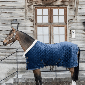 Kentucky Velvet Show Rug, 160 gram - Navy - 145 CM