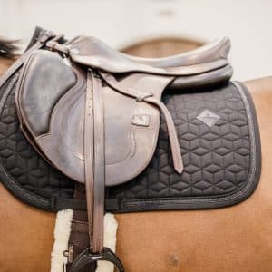 Kentucky spring underlag glitter kant Navy