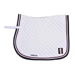 Kingsland - Underlag, Classic Jumping Saddle Pad - White / PONY