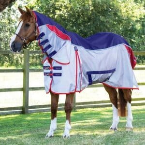 Premier Equine Buster Stay-Dry Super Lite insektdækken - Navy