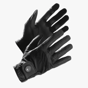 Premier Equine Mizar dame ridehandsker - Sort - L (7,5)