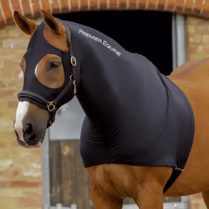 Premier Equine Strech Lycra Hood til hest