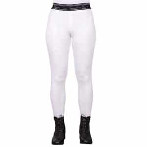 QHP Eden Junior ridetights - hvid - 128
