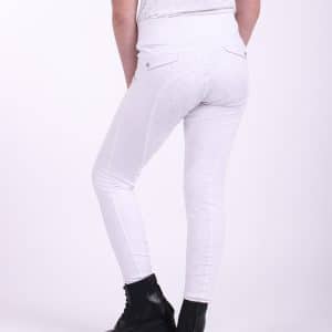 QHP Kathleen ridebukser - Hvide - 128 - Hvid